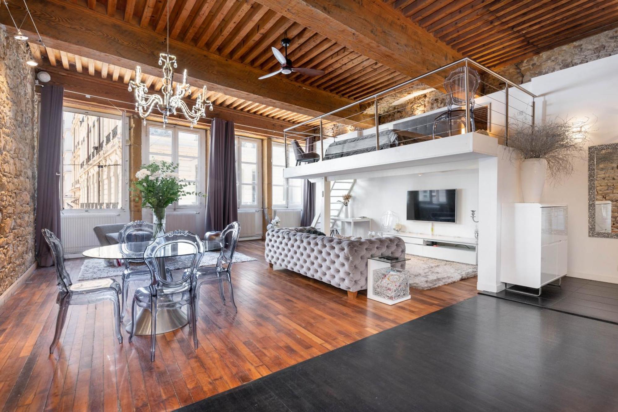 Le Carre Merciere , Appartements De Luxe Au Coeur De Lyon, Loft Et Studio Exterior foto