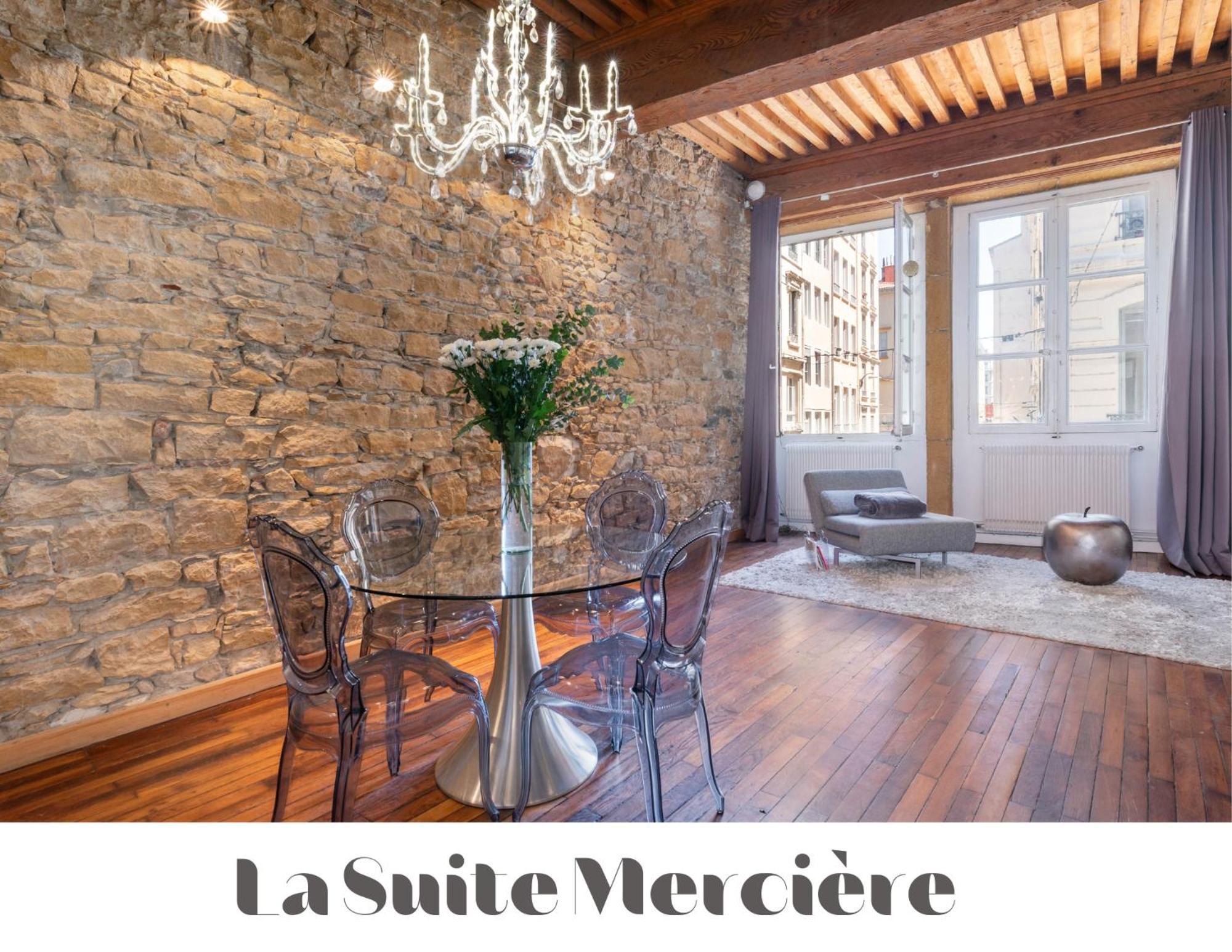 Le Carre Merciere , Appartements De Luxe Au Coeur De Lyon, Loft Et Studio Exterior foto