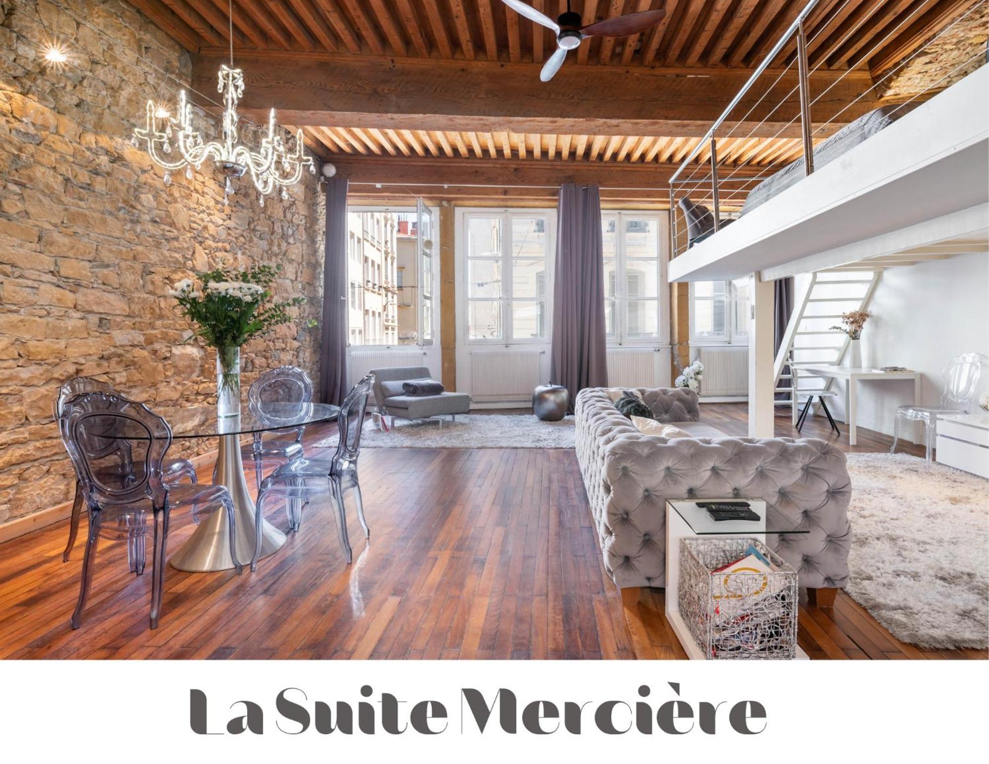 Le Carre Merciere , Appartements De Luxe Au Coeur De Lyon, Loft Et Studio Exterior foto