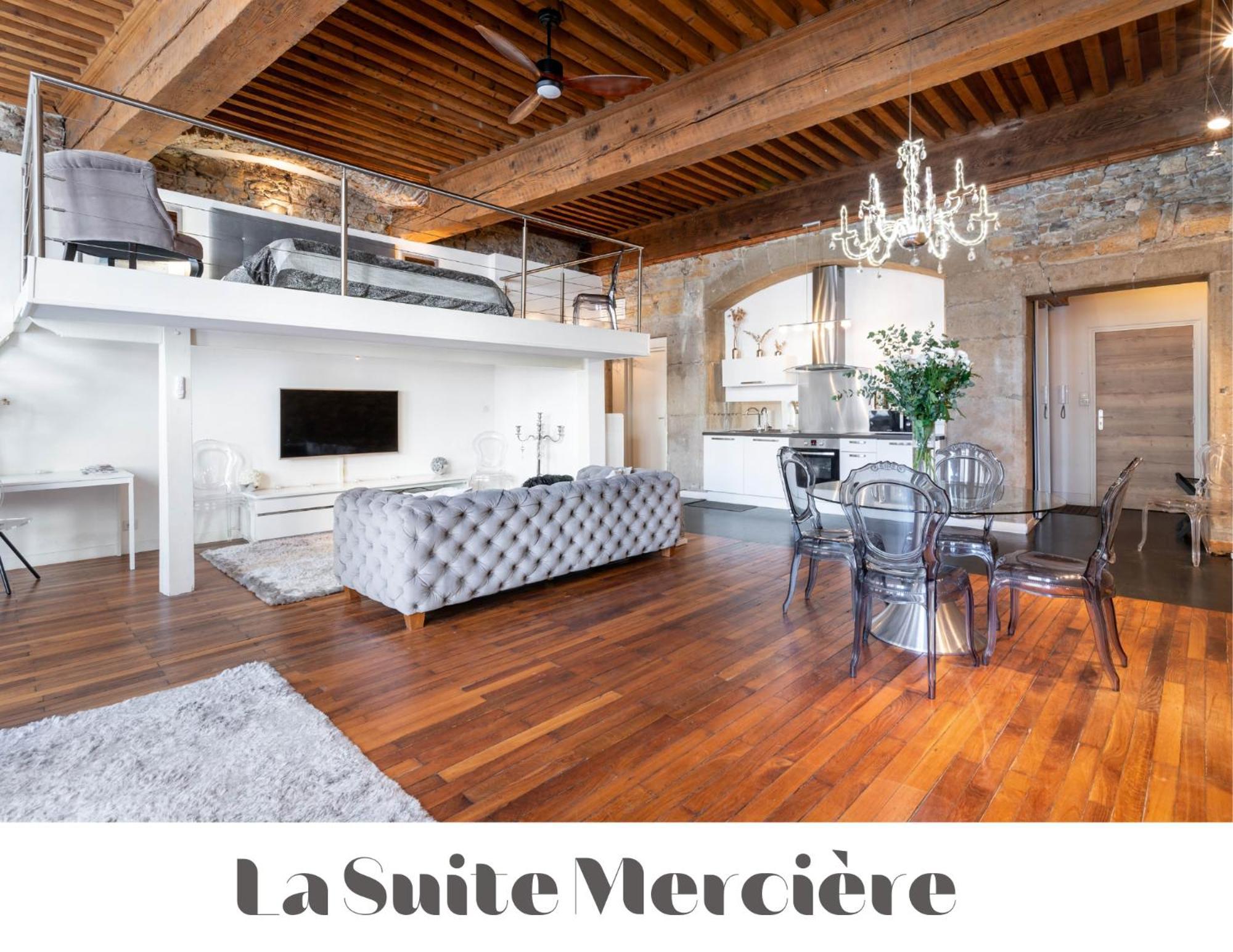 Le Carre Merciere , Appartements De Luxe Au Coeur De Lyon, Loft Et Studio Exterior foto