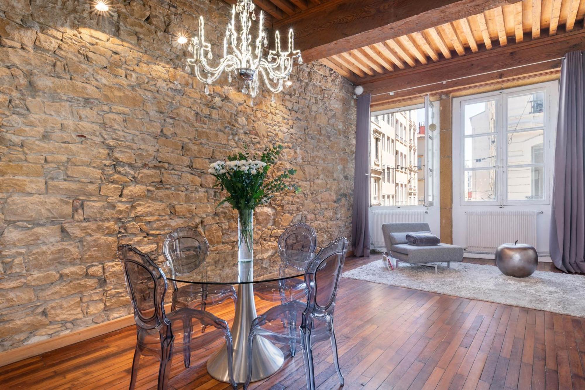 Le Carre Merciere , Appartements De Luxe Au Coeur De Lyon, Loft Et Studio Exterior foto