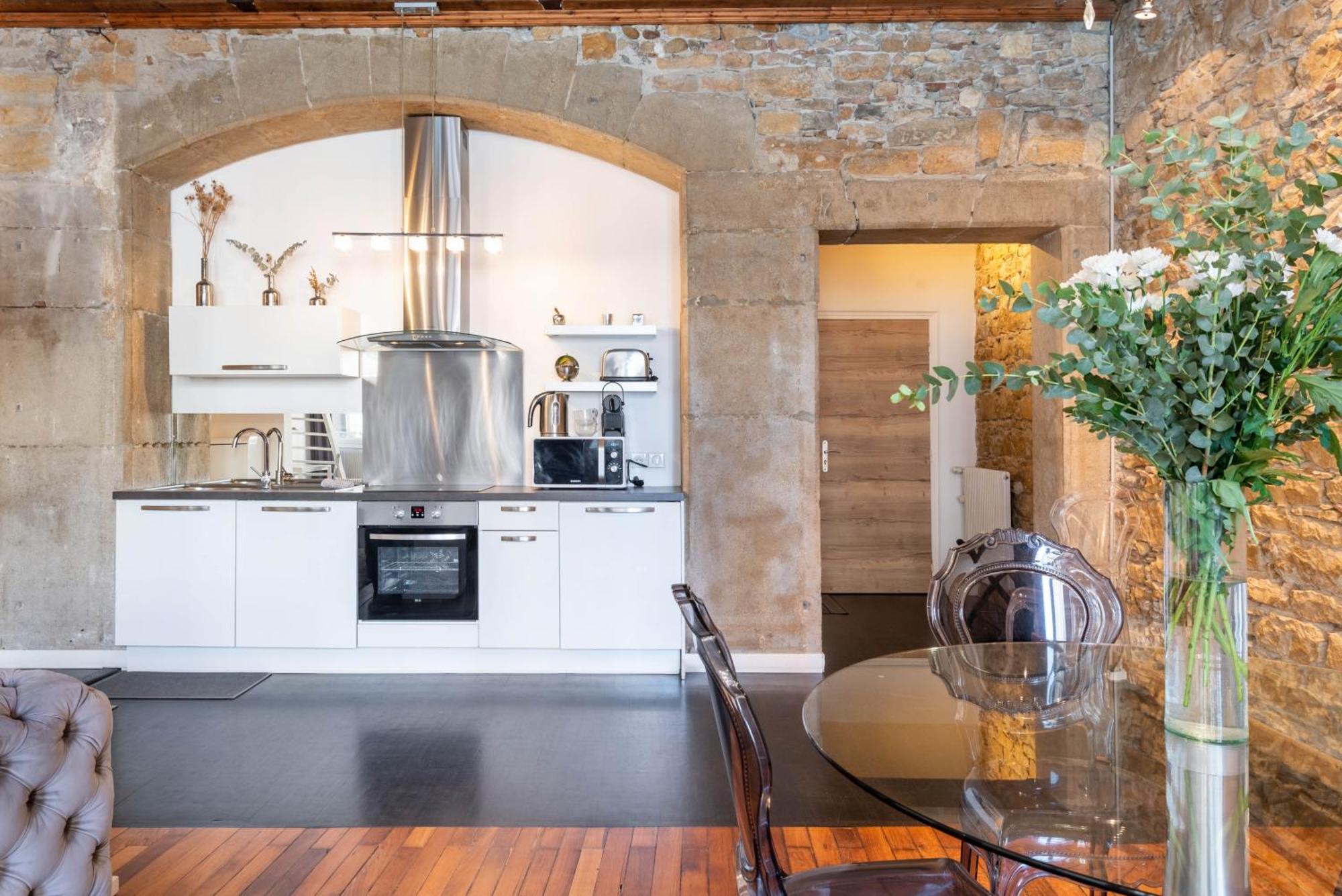 Le Carre Merciere , Appartements De Luxe Au Coeur De Lyon, Loft Et Studio Exterior foto