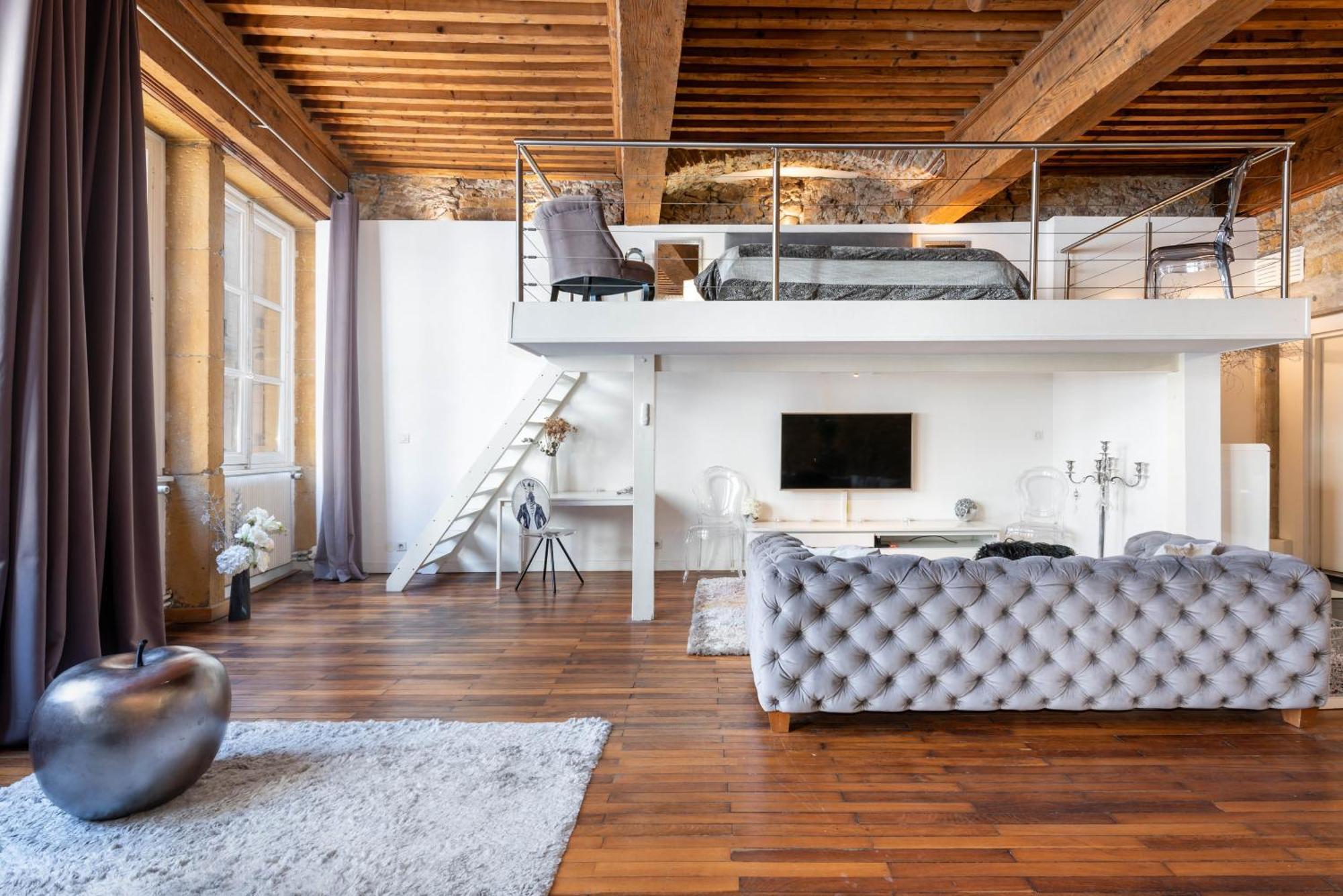 Le Carre Merciere , Appartements De Luxe Au Coeur De Lyon, Loft Et Studio Exterior foto