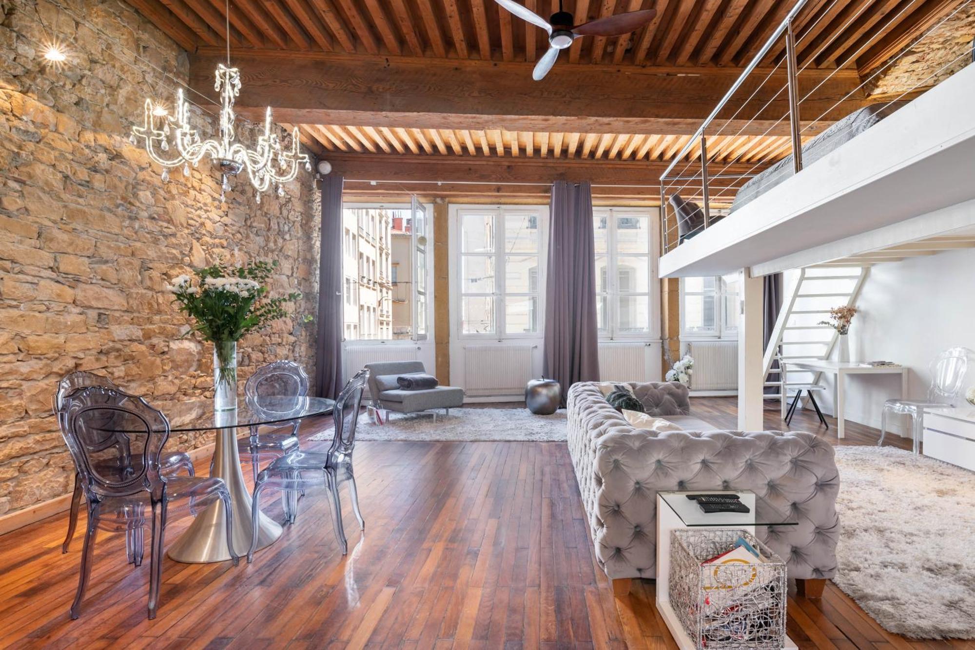 Le Carre Merciere , Appartements De Luxe Au Coeur De Lyon, Loft Et Studio Exterior foto